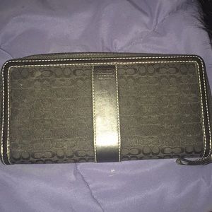 Used coach wallet